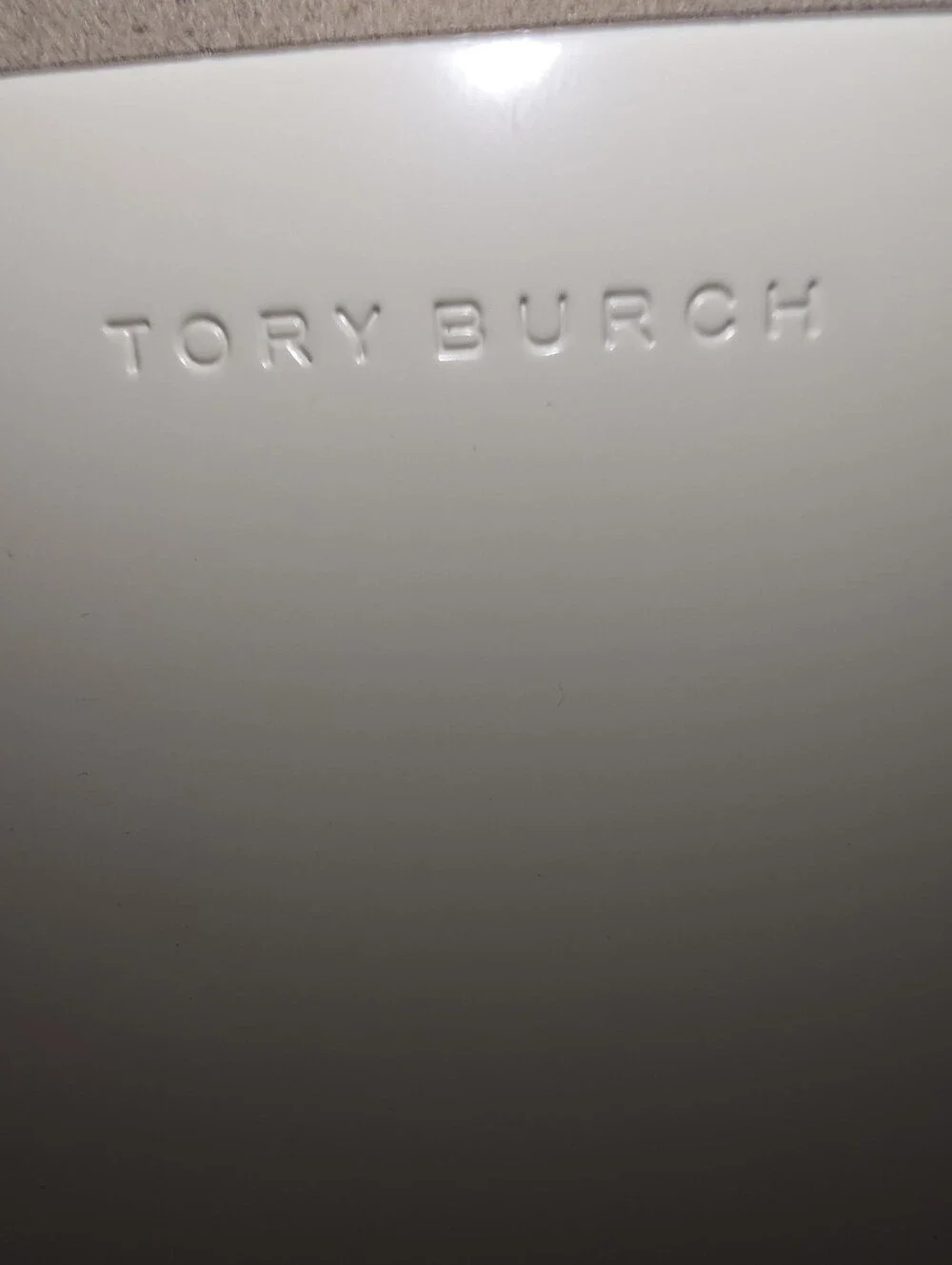 Tory Burch CreamTop-Handle Crossbody Tory Burch Bag with Tory Burch Scarf Accent